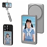 JEVDES iPhoneモニター 白 自撮りモニター Bluetooth Amazon.co.jp: JEVDES iPhone用自撮りモニター iphone モニター